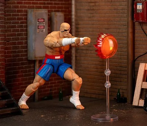 Фигурка Sagat — Jada Ultra Street Fighter II Figure