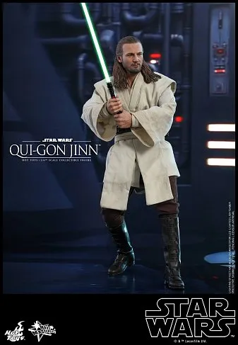 Фигурка Qui-Gon Jinn — Hot Toys Star Wars Episode I Figure 1/6