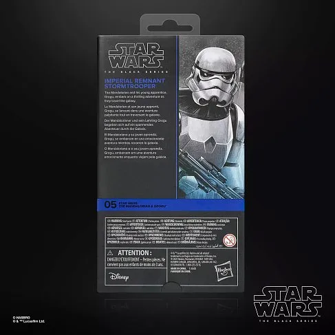 Фигурка Mandalorian And Grogu Imperial Remnant Stormtrooper 05 — Hasbro Star Wars Black Series Figure
