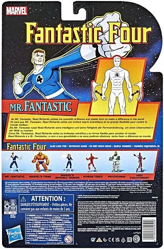 Фигурка Vintage Mr Fantastic — Hasbro Fantastic Four Marvel Legends