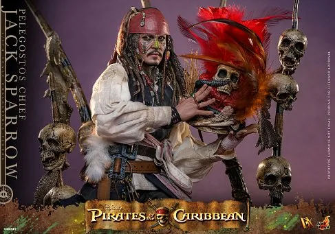 Фигурка Jack Sparrow Pelegostos Chief — Hot Toys DX38 Pirates Of The Caribbean 1/6