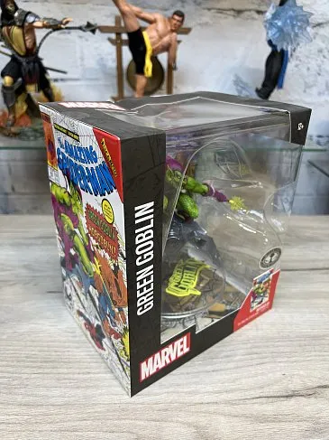 Фигурка Green Goblin The Amazing Spider-Man 312 — McFarlane Toys 1/10 Posed Figure w Scene BD
