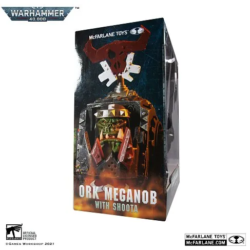 Фигурка Ork Meganob with Shoota — McFarlane Toys Warhammer 40000 Megafig