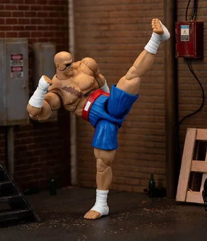 Фигурка Sagat — Jada Ultra Street Fighter II Figure