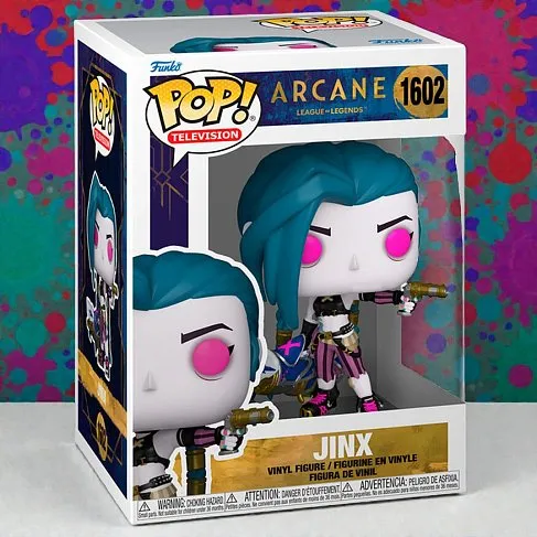 Фигурка League of Legends Arcane Jinx — Funko Pop! Vinyl 1602