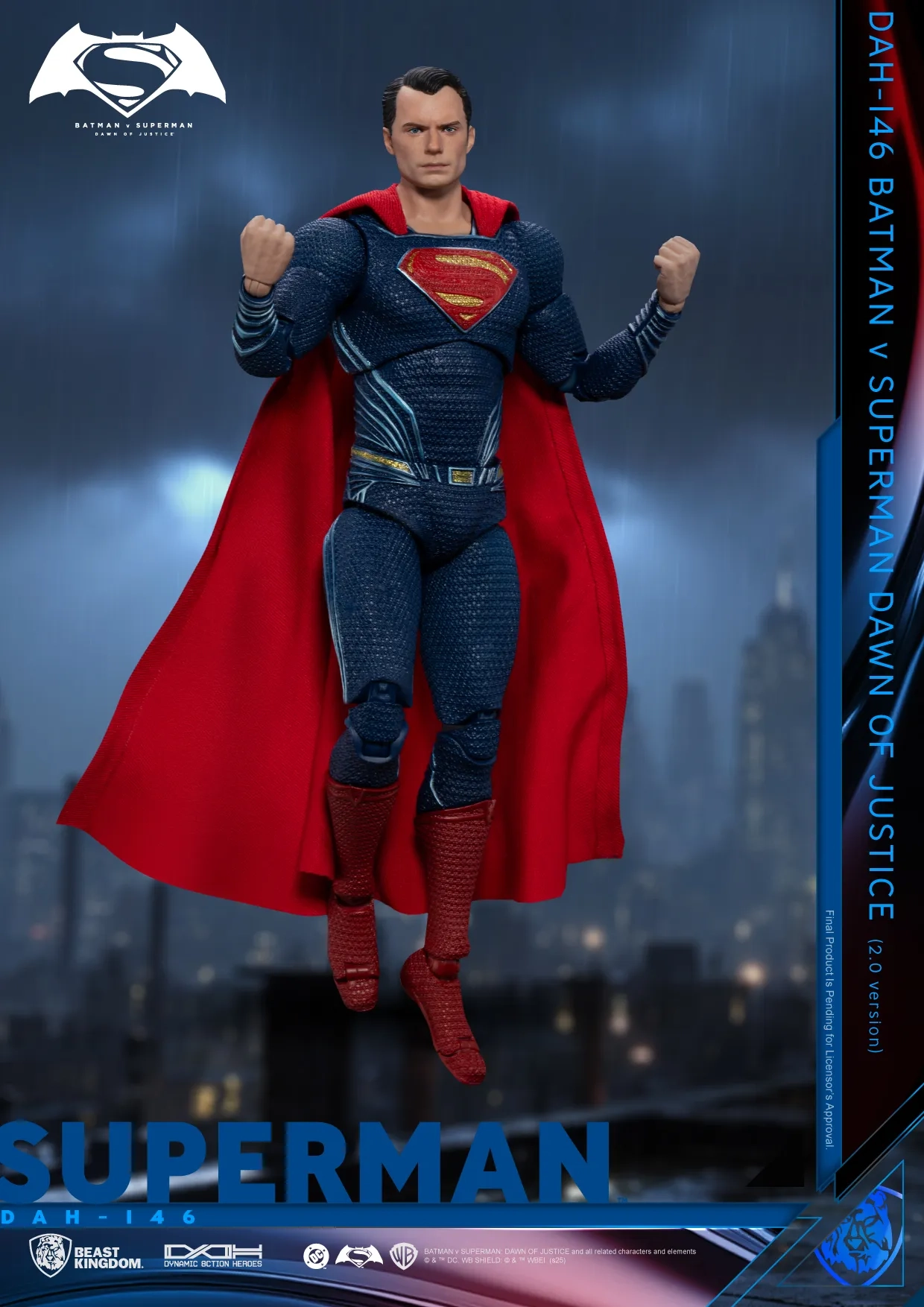 Фигурка Супермен 2.0 — Superman BvS Dynamic 8ction Heroes