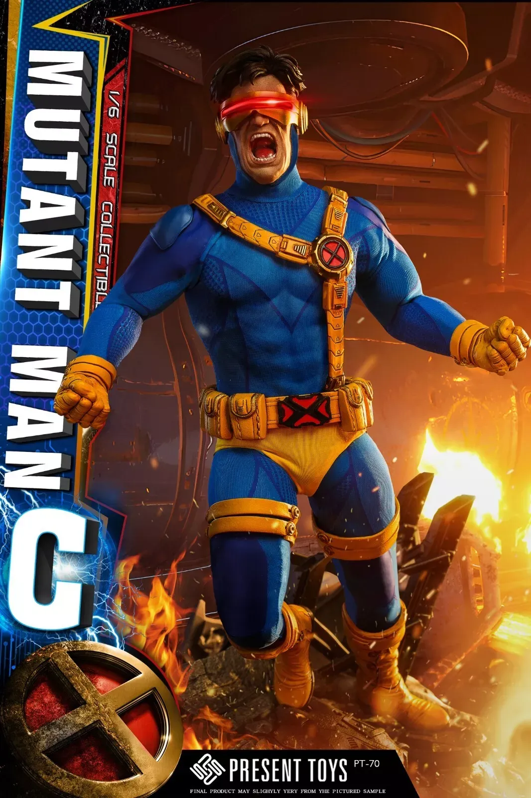 Фигурка X-Men Cyclops — Present Toys PT-SP70 1/6