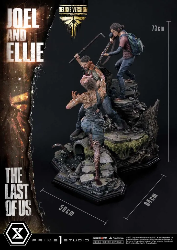 купить Фигурка Prime 1 Studio UPMTLOU-03DXS The Last of Us Part I Joel & Ellie DX 1:4 Statue 15.jpeg