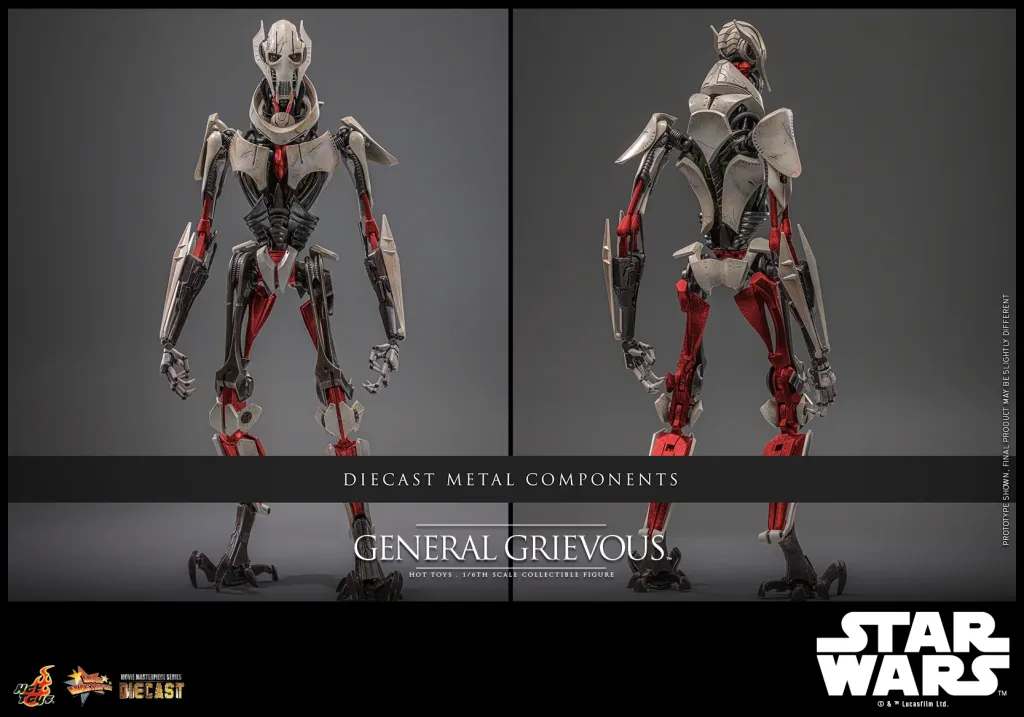 купить Купить фигурку Hot Toys Star Wars: Episode III – Revenge of the Sith – General Grievous 1:6 Scale Figure 2.jpg