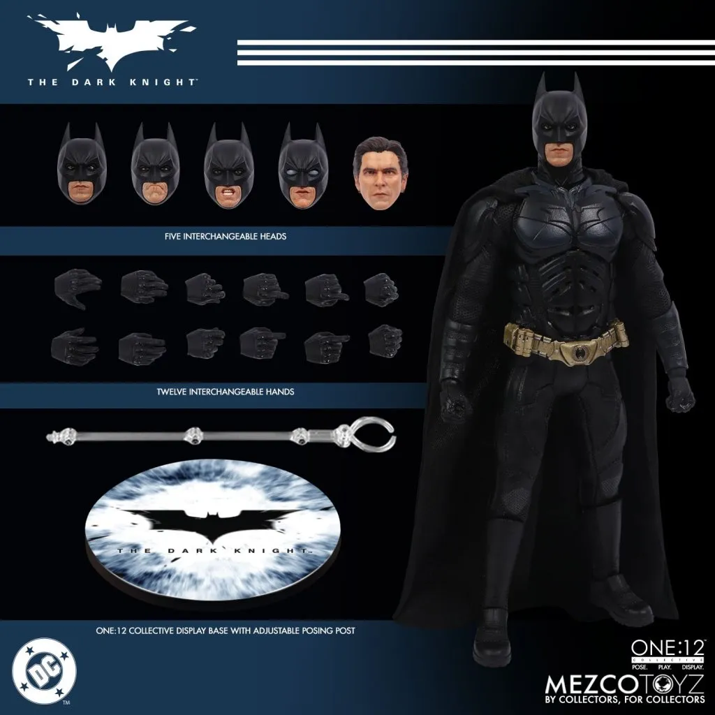купить Фигурка Dark Knight Batman — Mezco One 12 Collective 12.jpg
