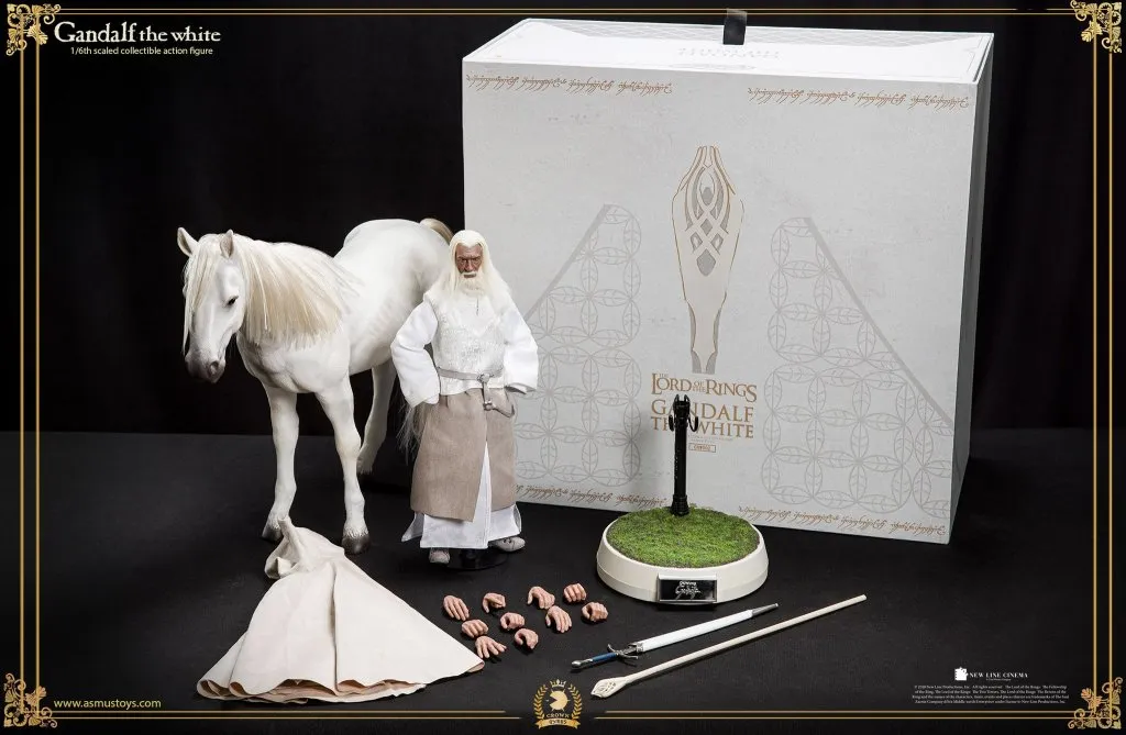 купить Фигурка Asmus Toys LOTR Gandalf the White & Shadowfax 8.jpeg