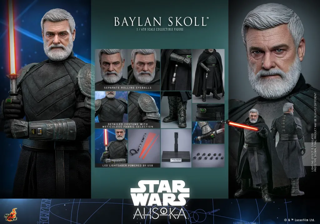 купить Фигурка Hot Toys Ahsoka Shin Hati:Baylan Skoll 1:6 figure 3.jpg