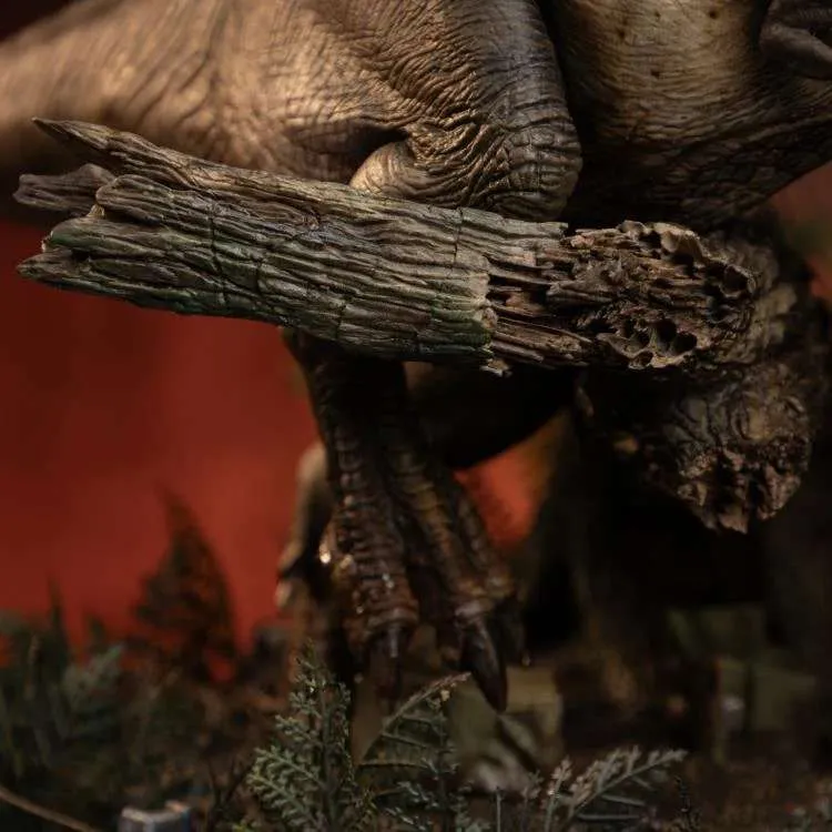 купить Фигурка Jurassic park demi art t-rex attacks 1:20 statue 6.jpg