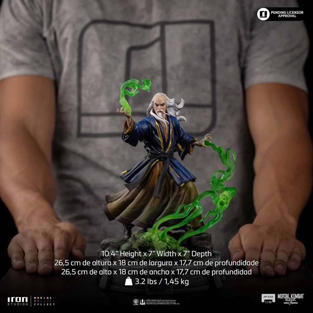 купить Фигурка Shang Tsung Statue - Mortal Kombat - Art Scale 1:10 - Iron Studios 8.jpg