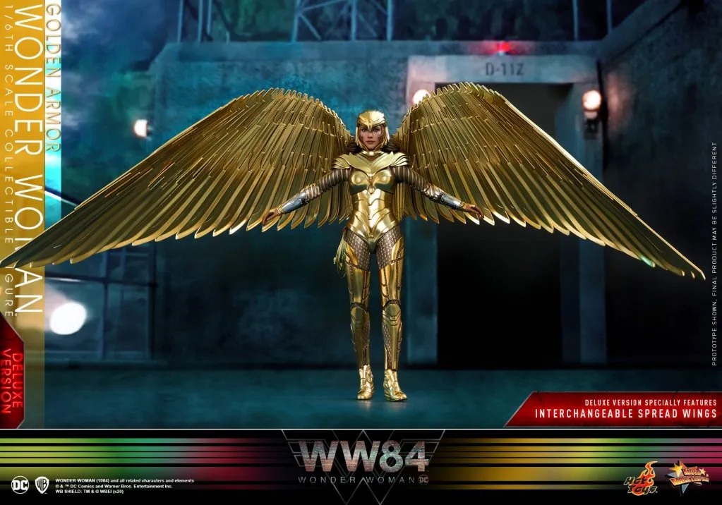 Фигурка Wonder Woman 1984 — Hot Toys MMS578 Golden Armor Deluxe (17).jpg