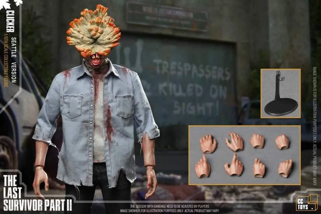 Купить CCToys The Last of Us 2 Elly, Joel, Clicker Figures (2).jpg