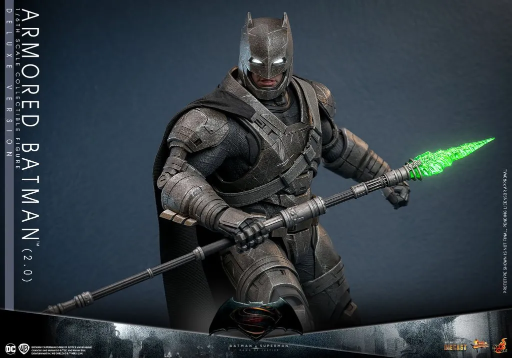 купить Фигурка Hot Toys MMS743D63 Batman v Superman Dawn of Justice Armored Batman 2.0 1:6 Deluxe Version 14.jpg