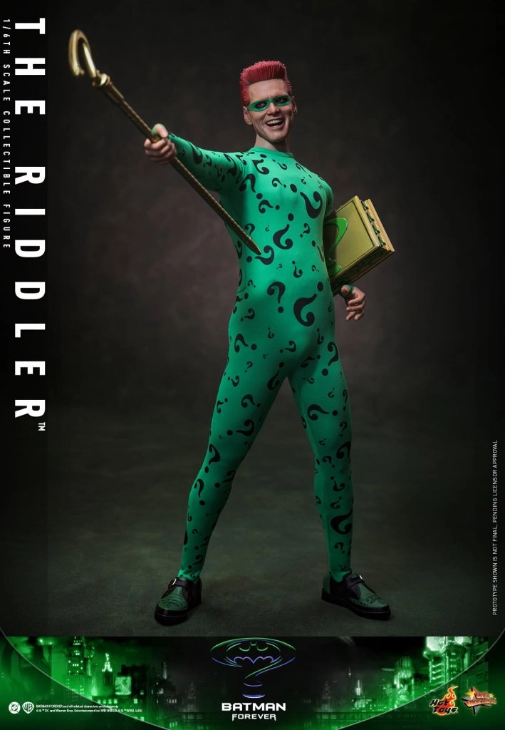 купить Фигурка Hot Toys Batman Forever – The Riddler 1:6 Scale Figure 8.jpg