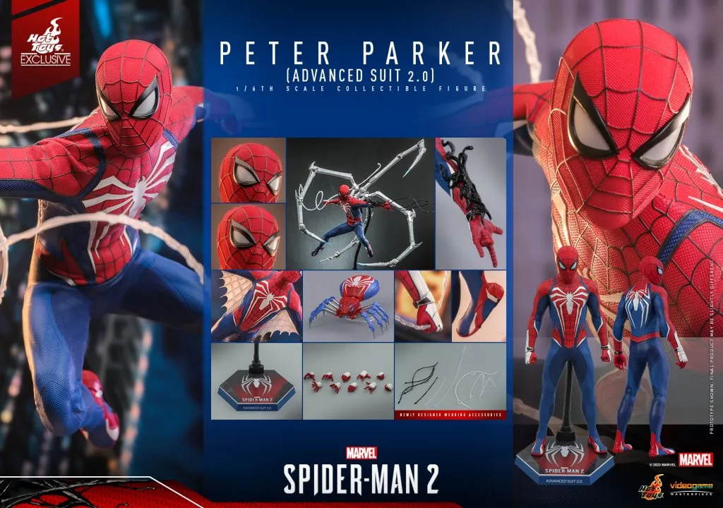 купить Фигурка Marvel’s Spider-Man 2 Video Game – Hot Toys Spider-Man and Miles Morales 10.jpeg