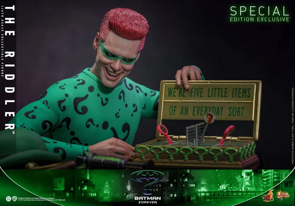 купить Фигурка Hot Toys Batman Forever – The Riddler 1:6 Scale Figure 2.jpg