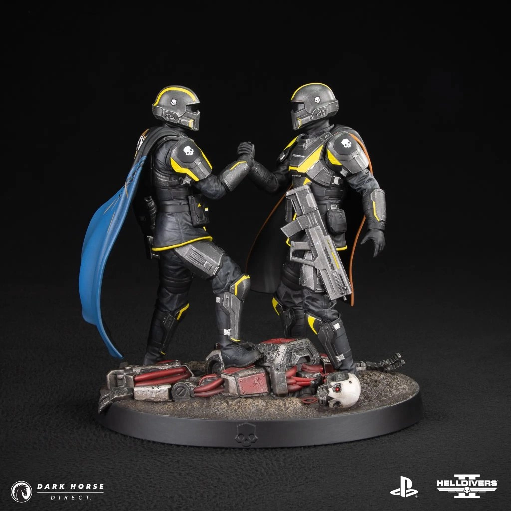 купить Фигурка Dark Horse Direct Helldivers 2: Protectors of Democracy Premium Statue 2.jpg