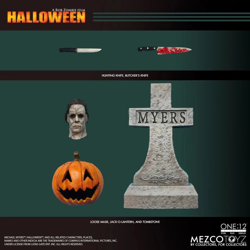 купить Фигурка Halloween 2007 — Mezco Michael Myers One:12 Collective 9.jpg