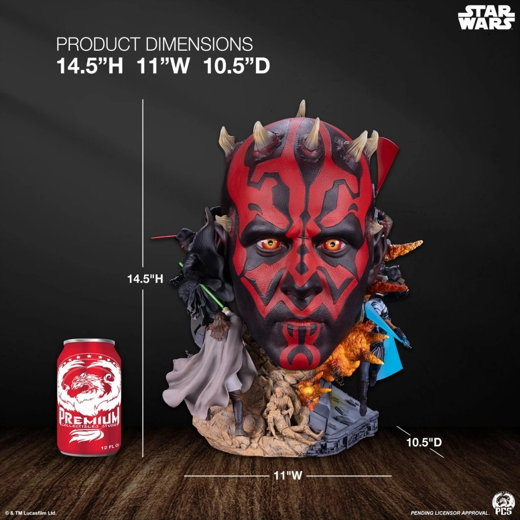 купить Premium Collectibles Studio Darth Maul - Fine Art Bust 16.jpg