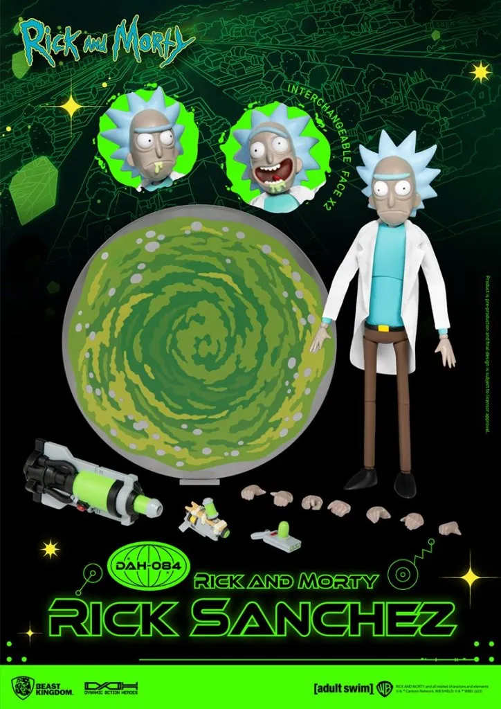 купить Beast Kingdom Rick and Morty DAH-084 & DAH-085 Figures 11.jpg