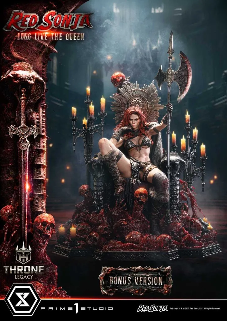 купить Prime 1 Studios Throne Legacy Red Sonja Long Live the Queen 1:3 Statue 3.jpg