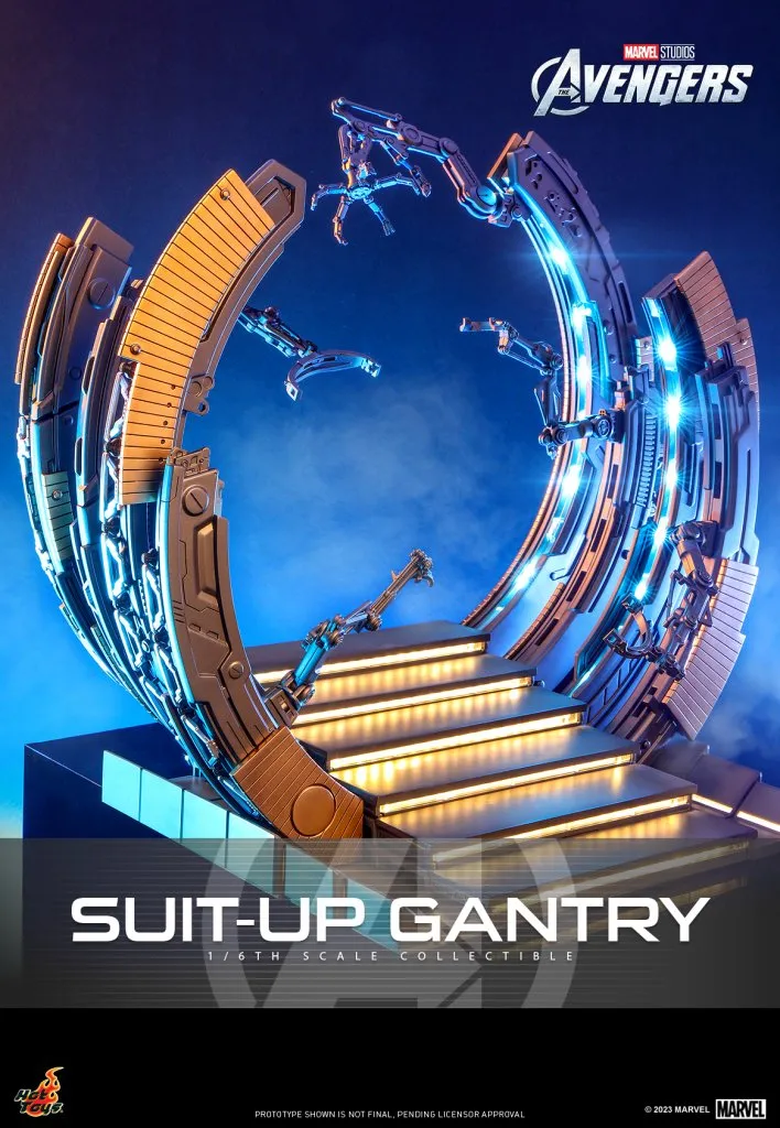 купить Hot Toys The Avengers – Iron Man Mark VI (2.0) with Suit-Up Gantry 1:6th Scale Collectible Set 1.jpeg