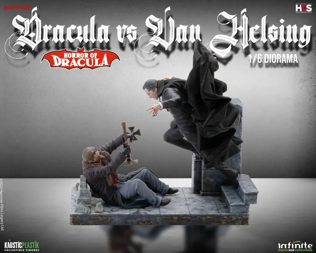 купить Фигурка Dracula Vs Van Helsing — Infinite Horror Of Dracula 1:6Diorama 2.jpeg