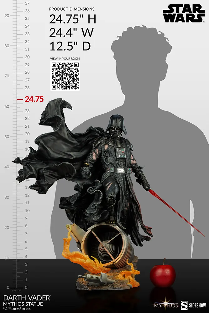 Статуя Дарт Вейдер — Sideshow Star Wars Mythos Statue Darth Vader 29.jpeg