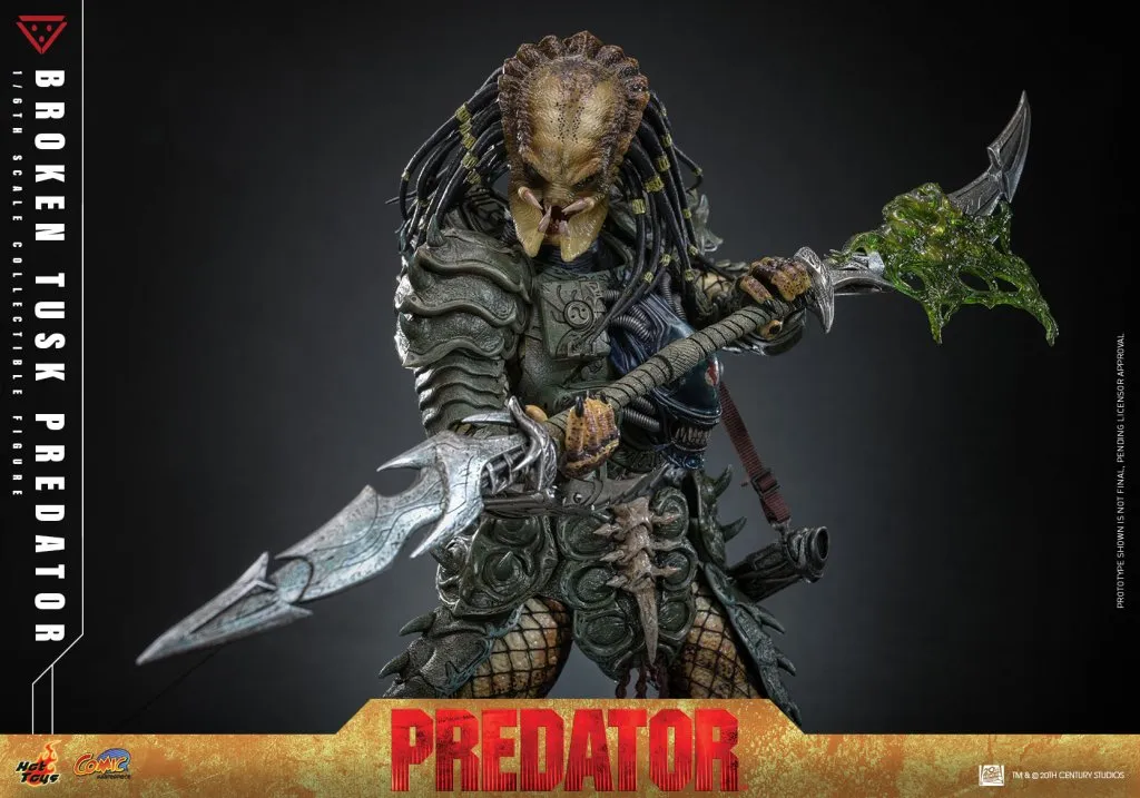 купить Фигурка Hot Toys CMS029 Predator 1:6th Scale Broken Tusk Predator Collectible Figure 16.jpg