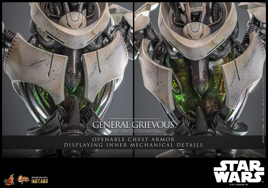 купить Купить фигурку Hot Toys Star Wars: Episode III – Revenge of the Sith – General Grievous 1:6 Scale Figure 12.jpg