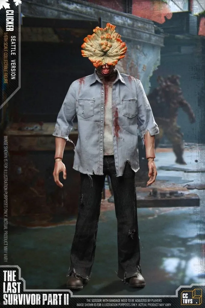 Купить CCToys The Last of Us 2 Elly, Joel, Clicker Figures (7).jpg
