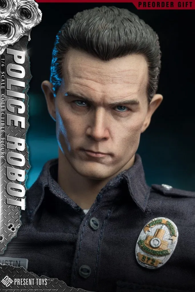 купить Фигурка Terminator T-1000 — Present Toys SP62 1:6 Police Robot Figure 10.jpeg