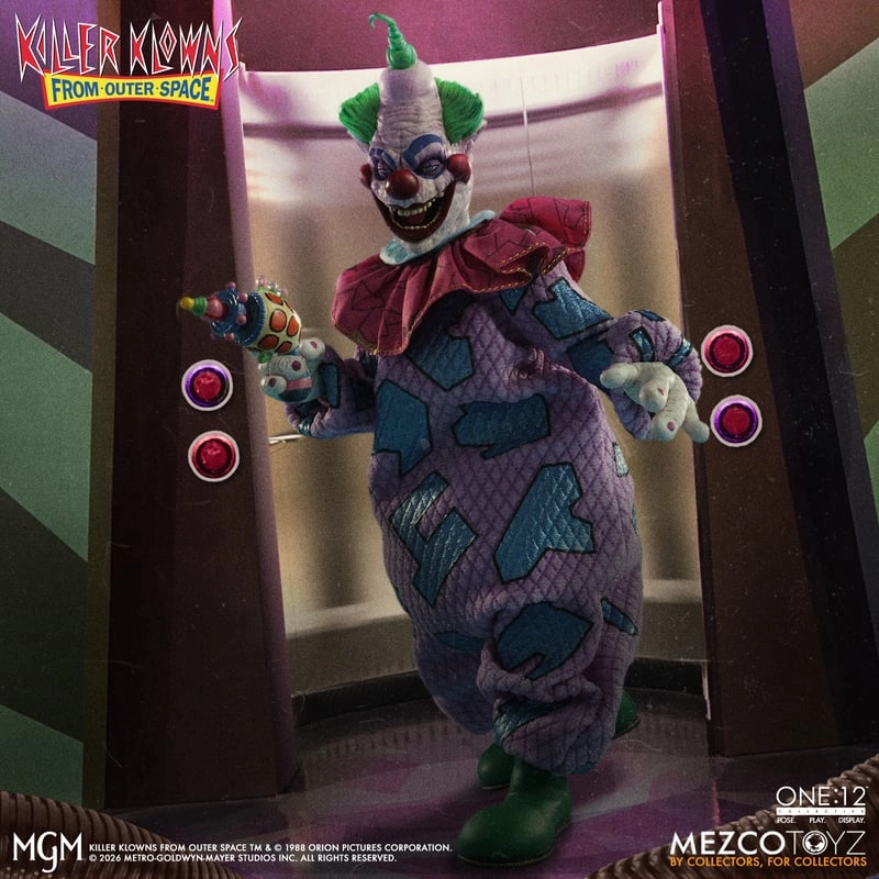 купить Фигурка Killer Klowns from Outer Space Jumbo — Mezco One 12 Collective 4.jpg