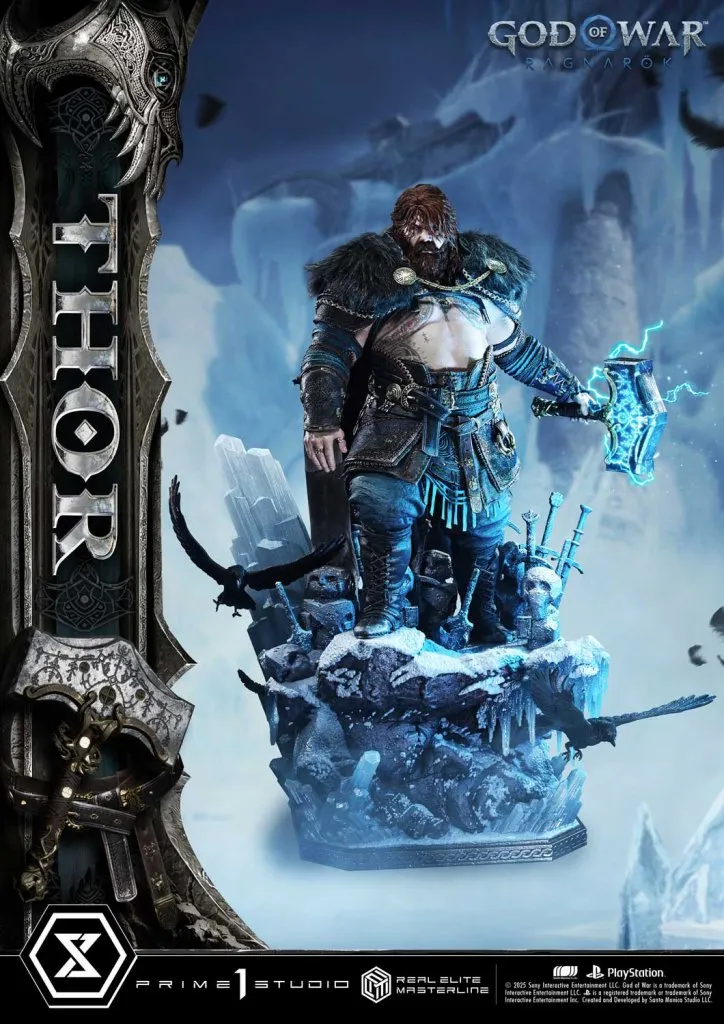 купить Фигурка Prime 1 Studio God of War Ragnarök Real Elite Masterline Thor 1:3 3.jpg