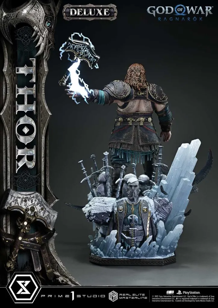 купить Фигурка Prime 1 Studio God of War Ragnarök Real Elite Masterline Thor 1:3 5.jpg