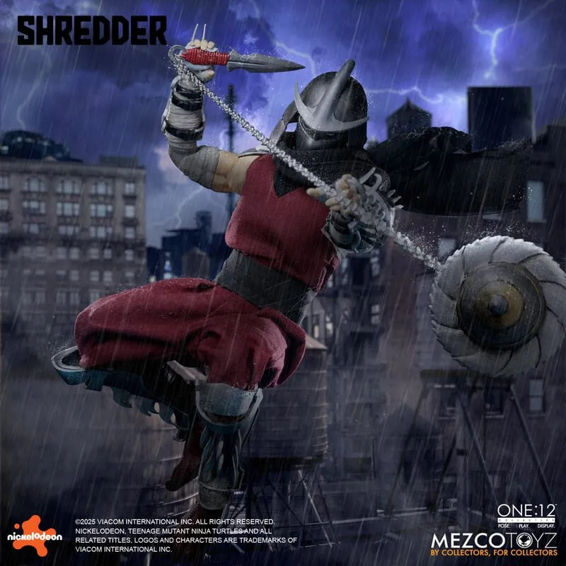 купить Mezco Toyz One:12 Collective Teenage Mutant Ninja Turtles Shredder Figure 5.jpg