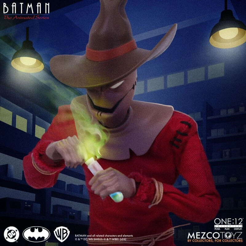 купить Фигурка Mezco Toyz Batman: The Animated Series One:12 Collective Scarecrow 6.jpg