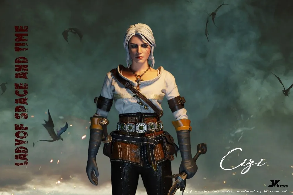 Фигурка Цири — JKTOYS K-001 1:6 Ciri Figure 1.jpg
