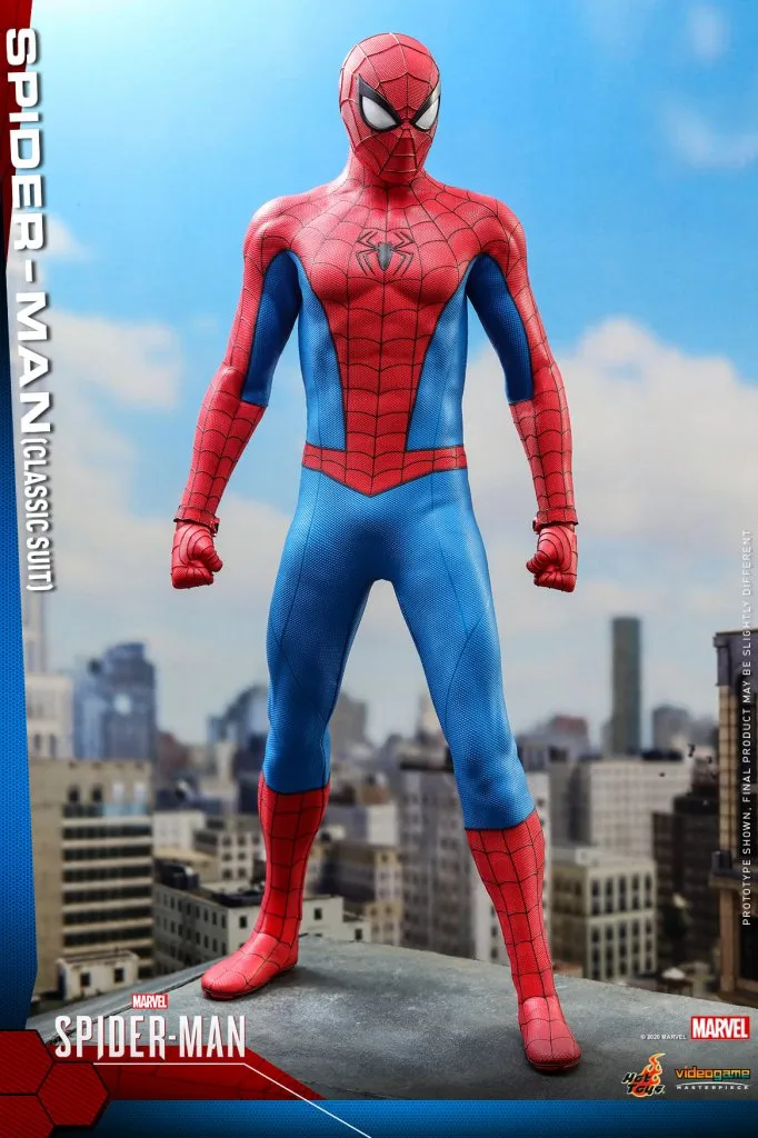 Фигурка Спайдермен Hot Toys VGM48 Classic Suit Spider-Man 16 (9).jpg