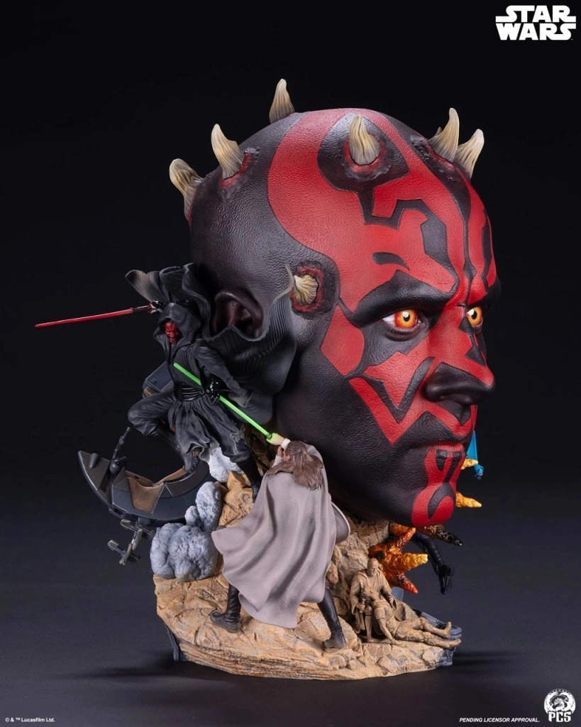 купить Premium Collectibles Studio Darth Maul - Fine Art Bust 2.jpg