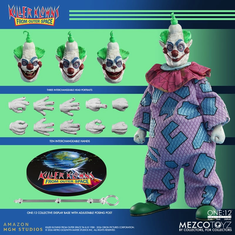 купить Фигурка Killer Klowns from Outer Space Jumbo — Mezco One 12 Collective 11.jpg