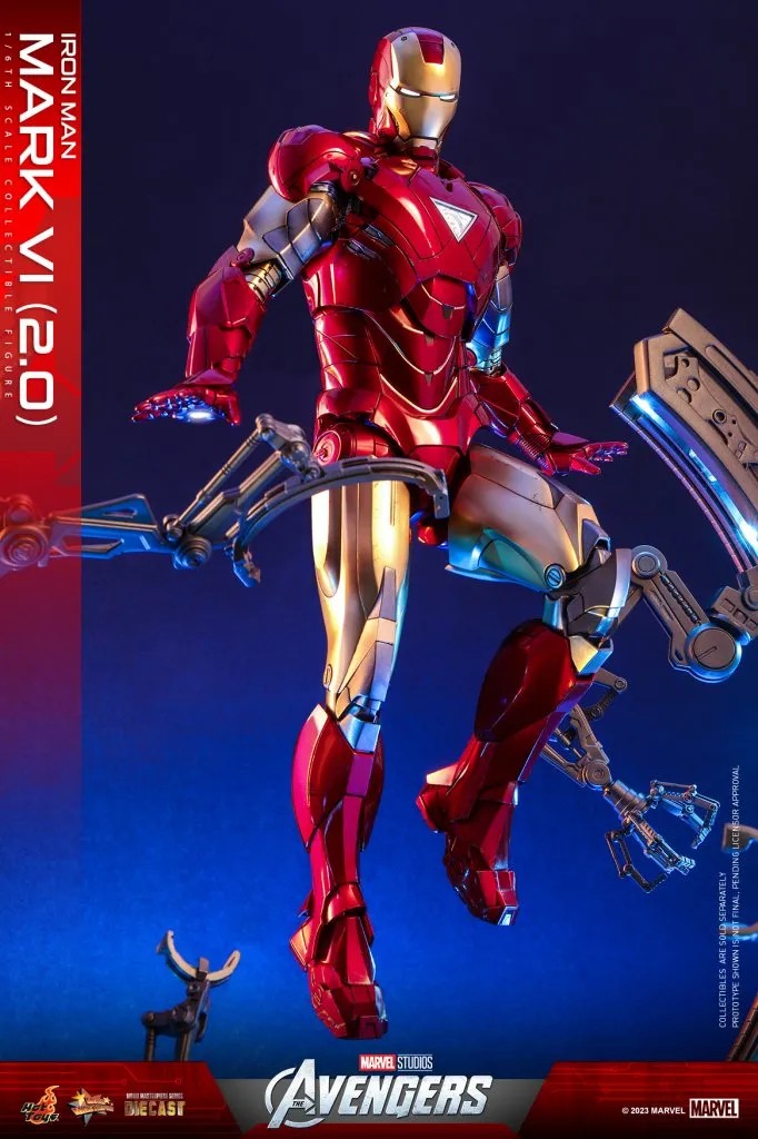купить Hot Toys The Avengers – Iron Man Mark VI (2.0) 1:6th Scale Collectible Figure 10.jpeg