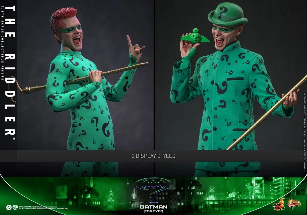 купить Фигурка Hot Toys Batman Forever – The Riddler 1:6 Scale Figure 16.jpg