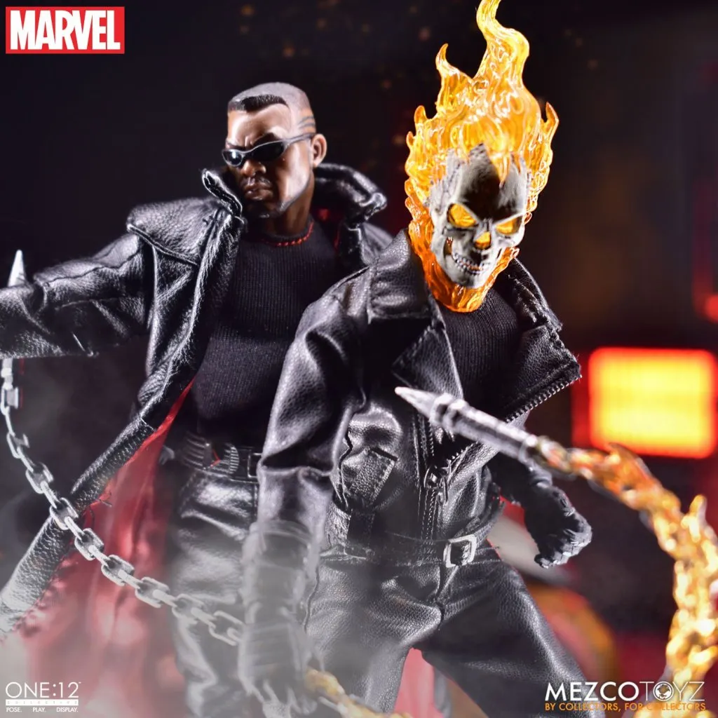 Фигурка Ghost Rider and Hell Cycle — Mezco One 12 Collective (7).jpg