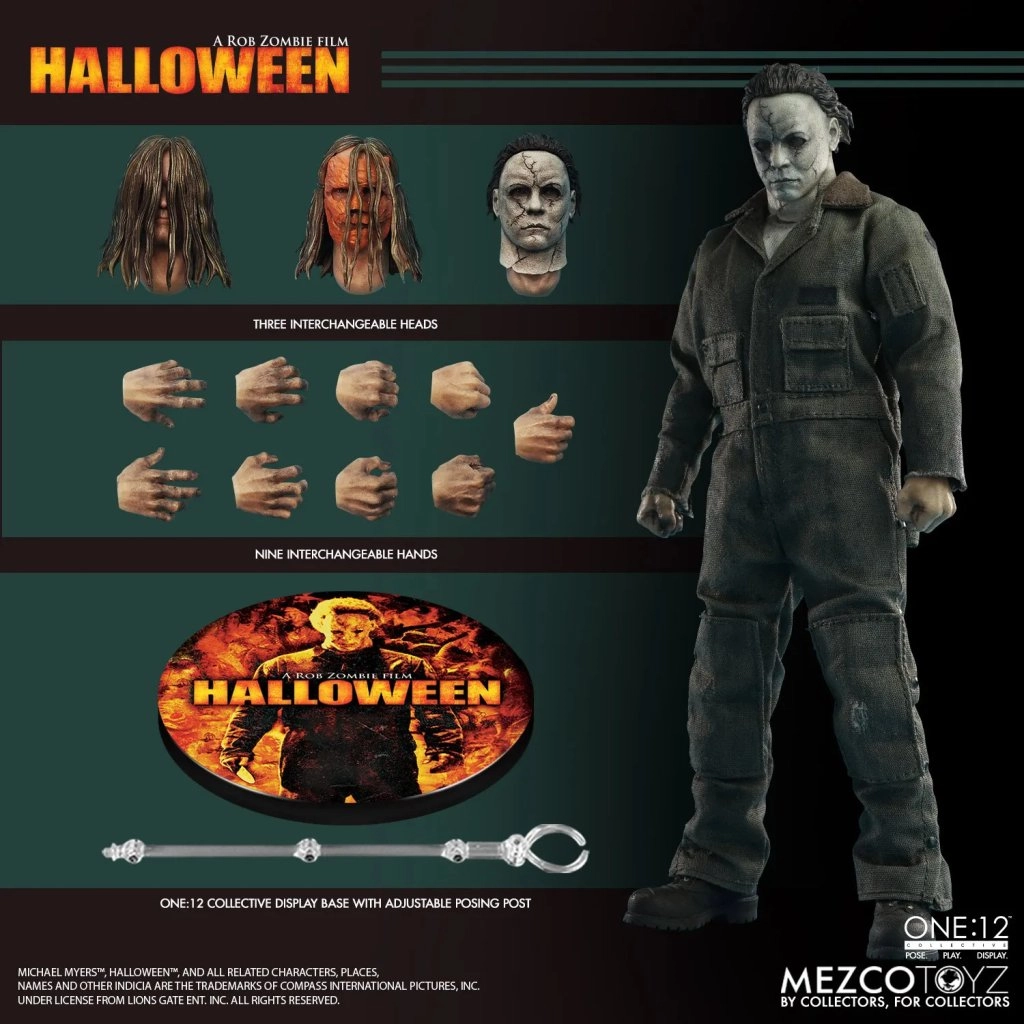 купить Фигурка Halloween 2007 — Mezco Michael Myers One:12 Collective 3.jpg