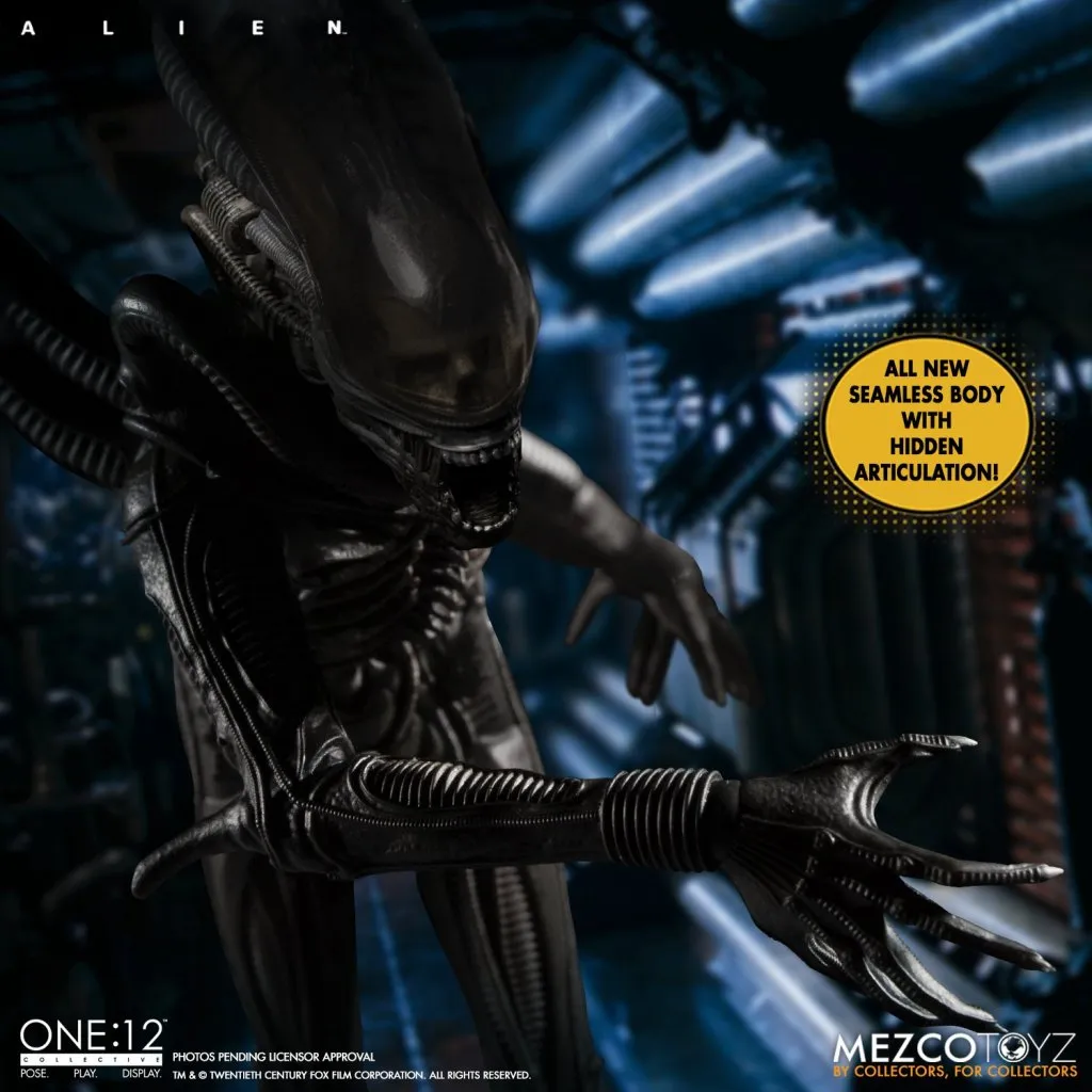 Фигурка Чужой — Mezco Alien One 12 Collective 3.jpeg
